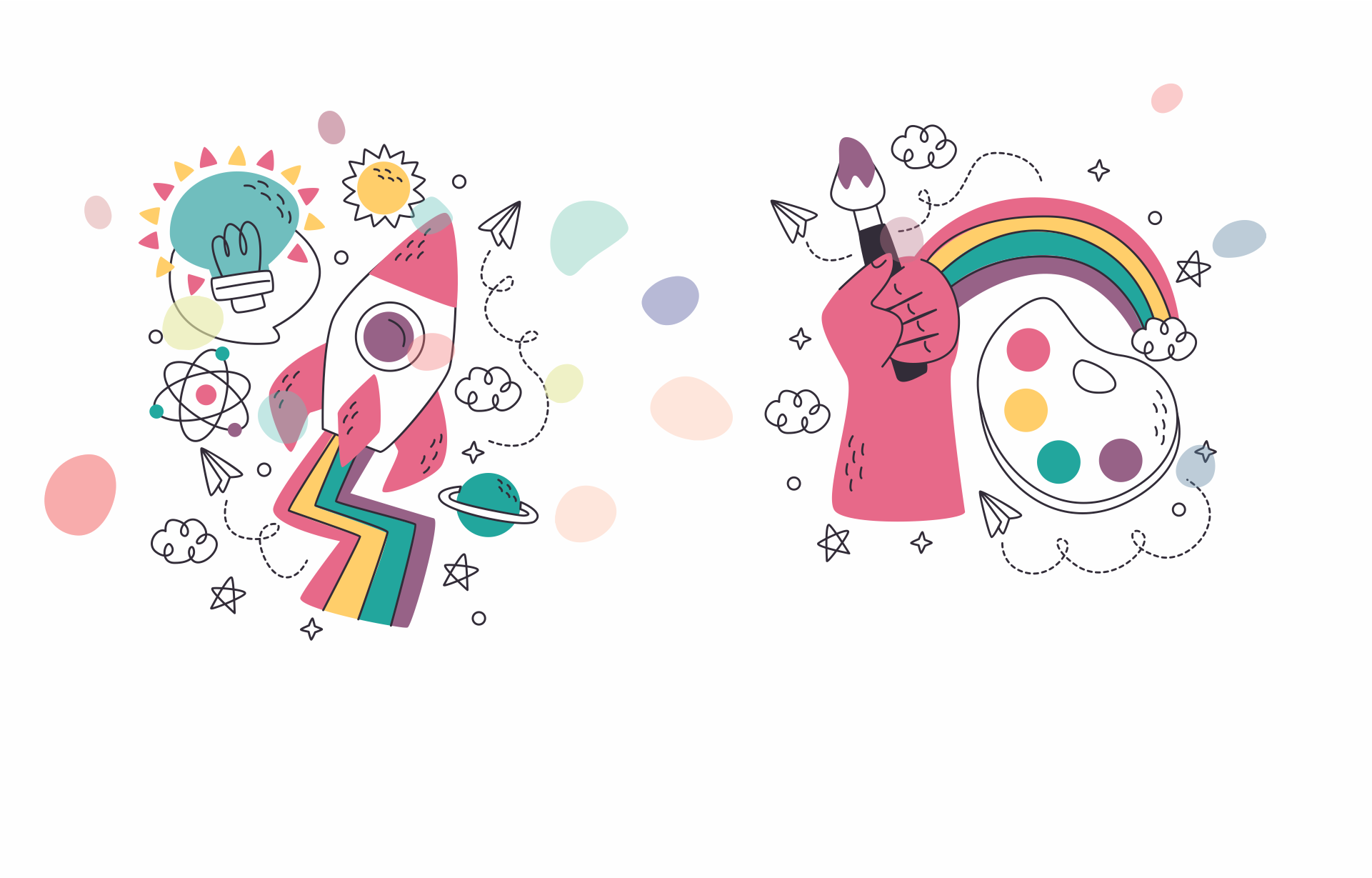 Board Game Illustration